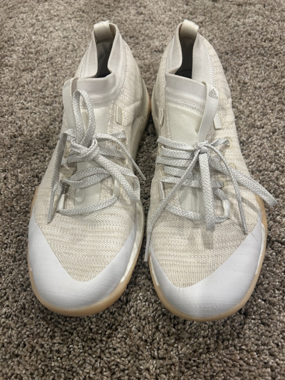Adidas Boost Women’s Athletic Shoes - Cream/White size 9
